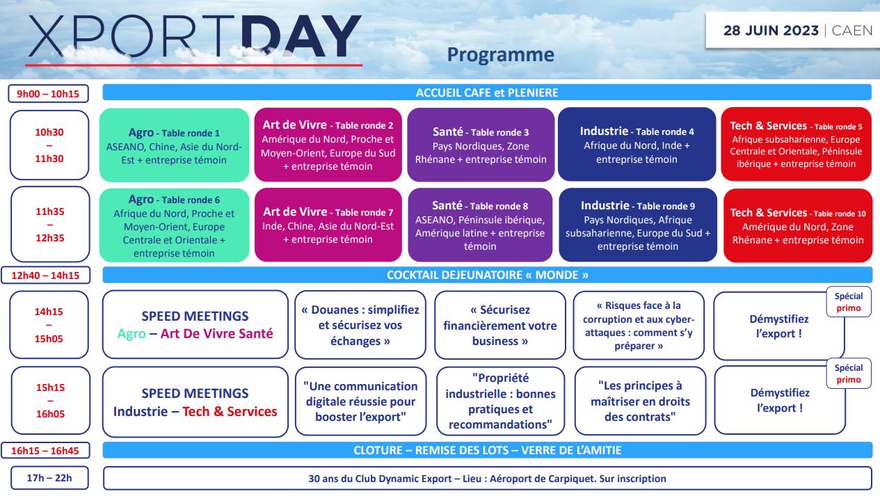 xportday 2023 programme